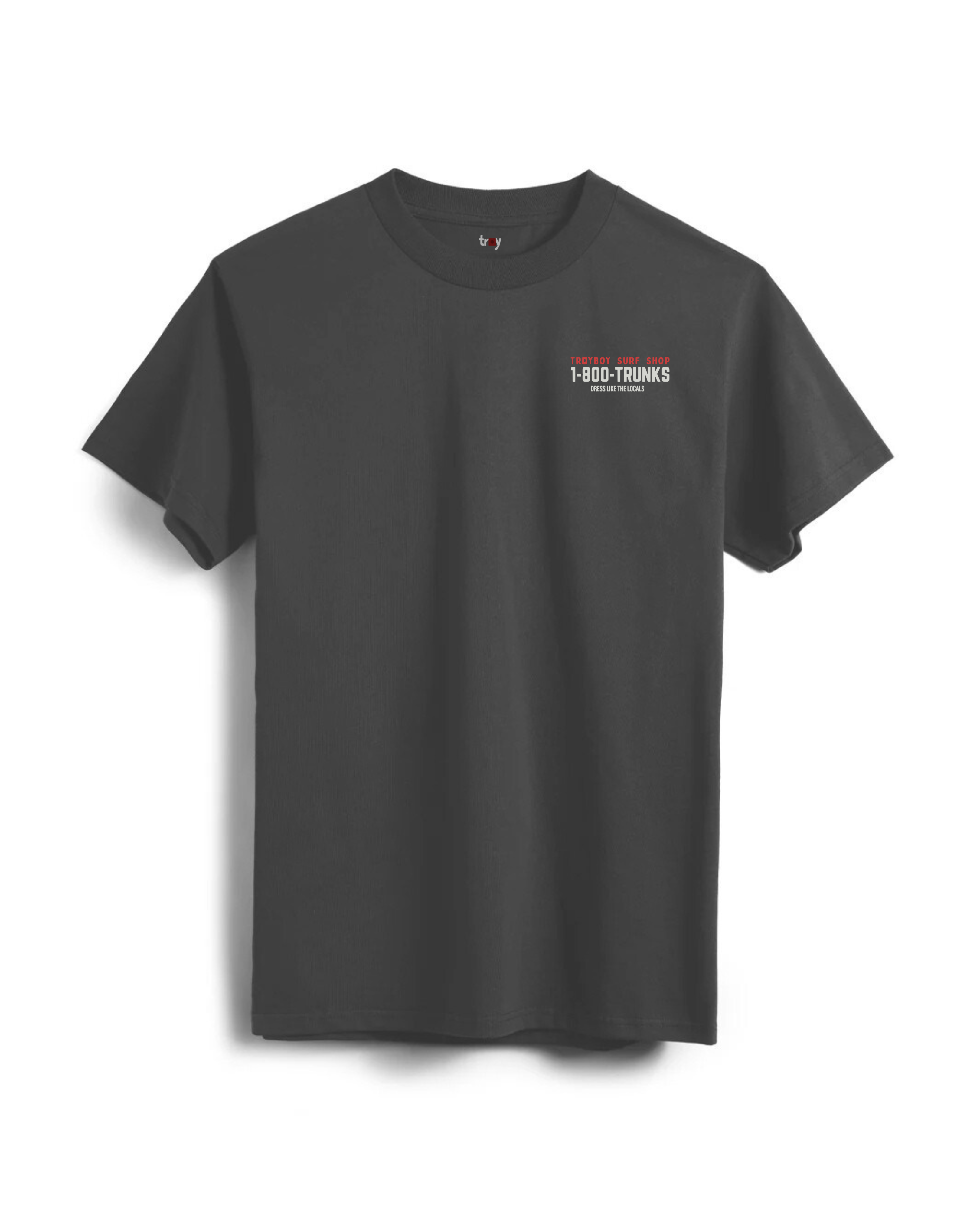 "1-800-TRUNKS" Graphic Tee - Gray