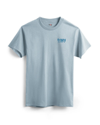 "Seagull" Graphic Tee - Light Blue