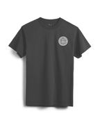 "Mr. Troy Surf Trunks" Graphic Tee - Gray