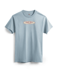 "Longboard" Graphic Tee - Light Blue