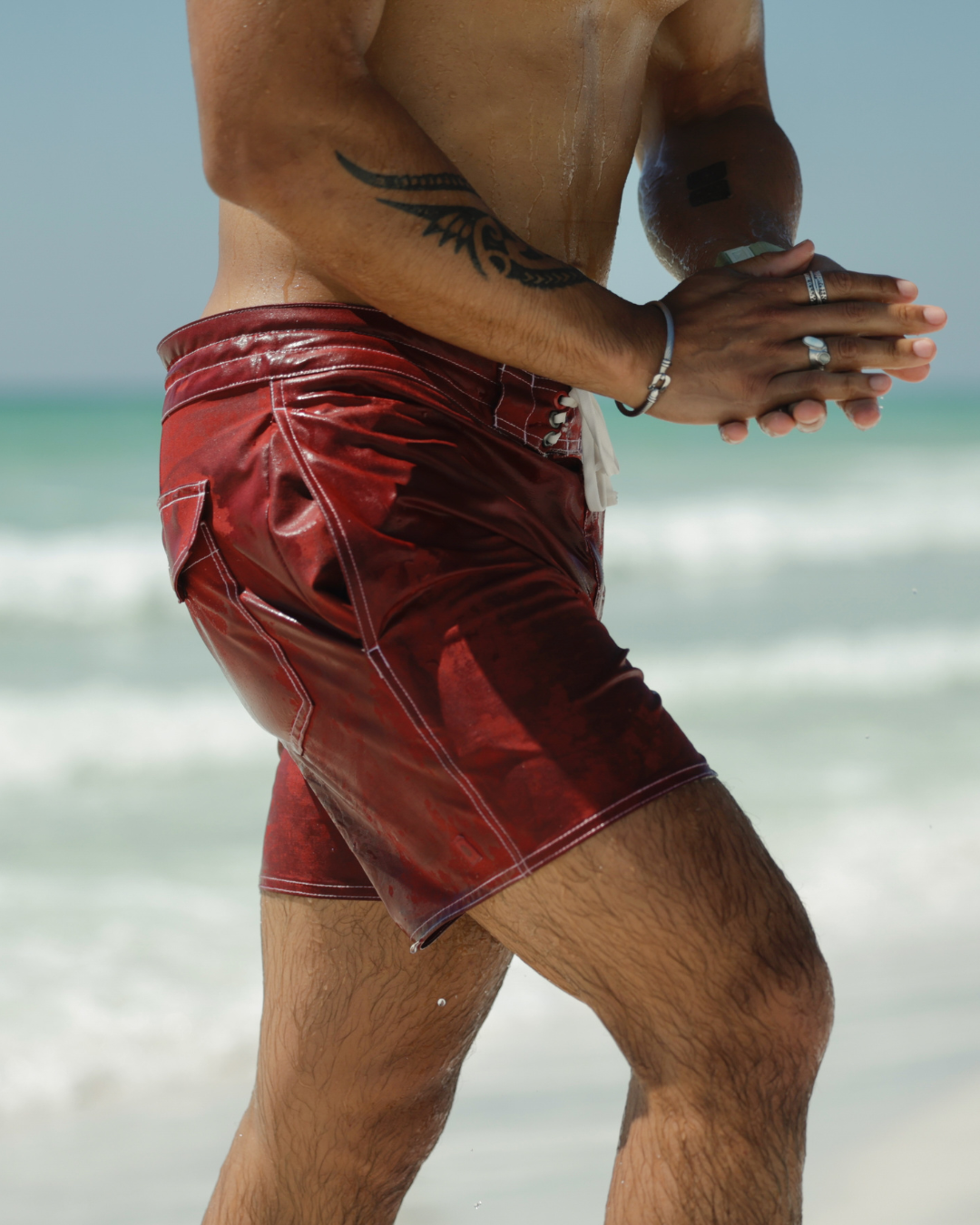 Troy Boy Trunks - Red