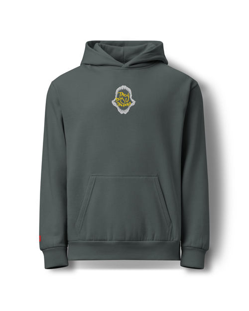 "Jaws" Embroidered Hoodie