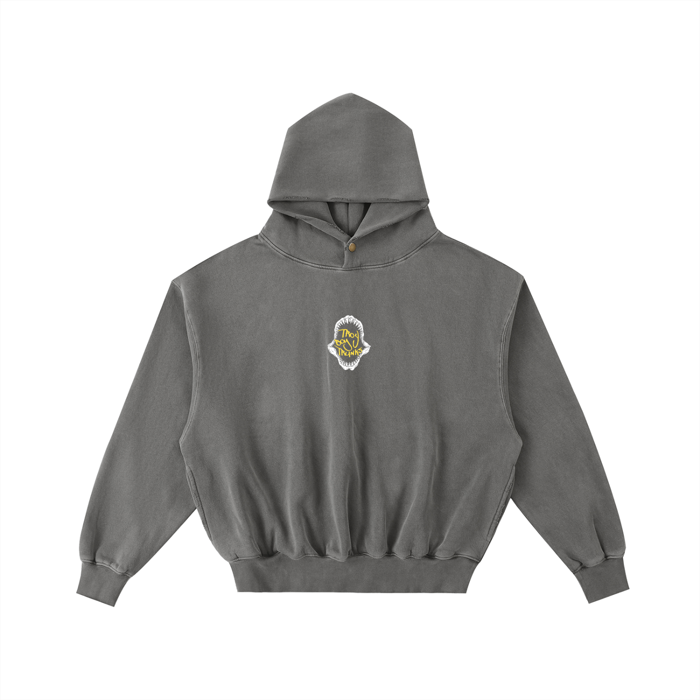 Jaws Frayed Hoodie