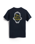 "Jaws" Graphic Tee - Navy Blue