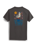 "Seagull" Graphic Tee - Gray
