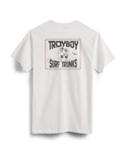 "Stamp" Graphic Tee - White
