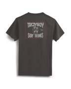 "Stamp" Graphic Tee - Midnight Gray