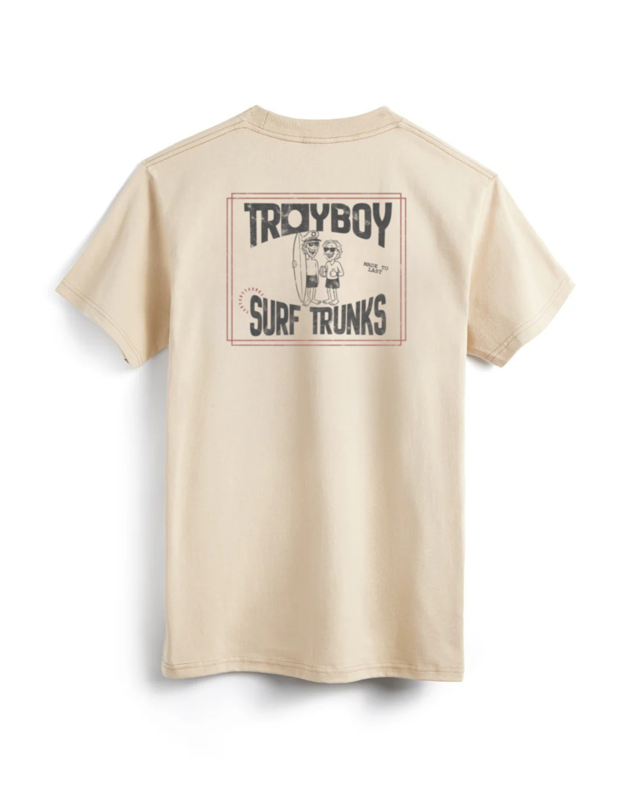 "Stamp" Graphic Tee - Tan