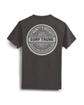 "Mr. Troy Surf Trunks" Graphic Tee - Gray