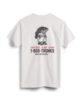 "1-800-TRUNKS" Graphic Tee - White