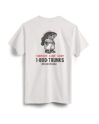 "1-800-TRUNKS" Graphic Tee - White