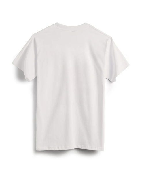 "Longboard" Graphic Tee - White