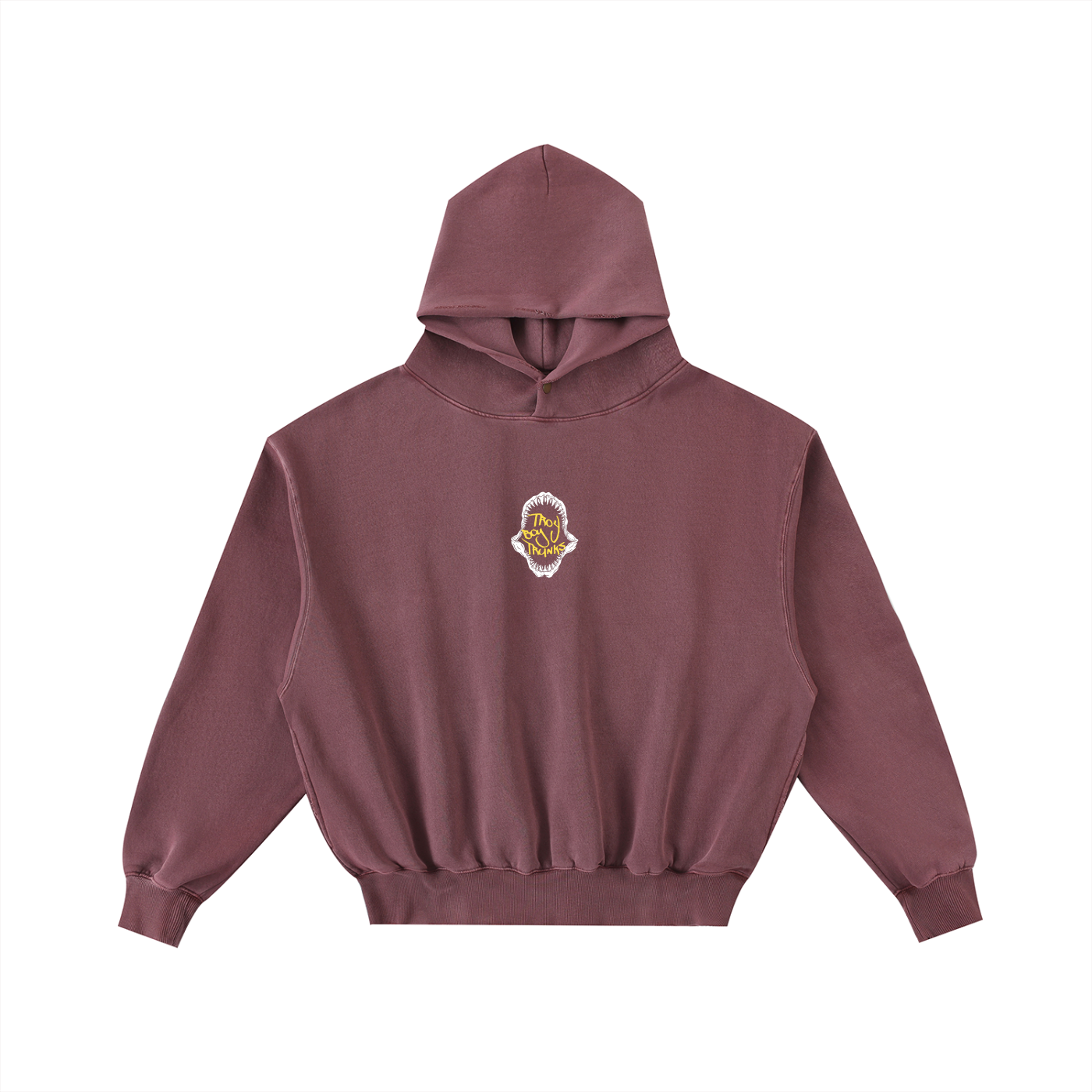 Jaws Frayed Hoodie