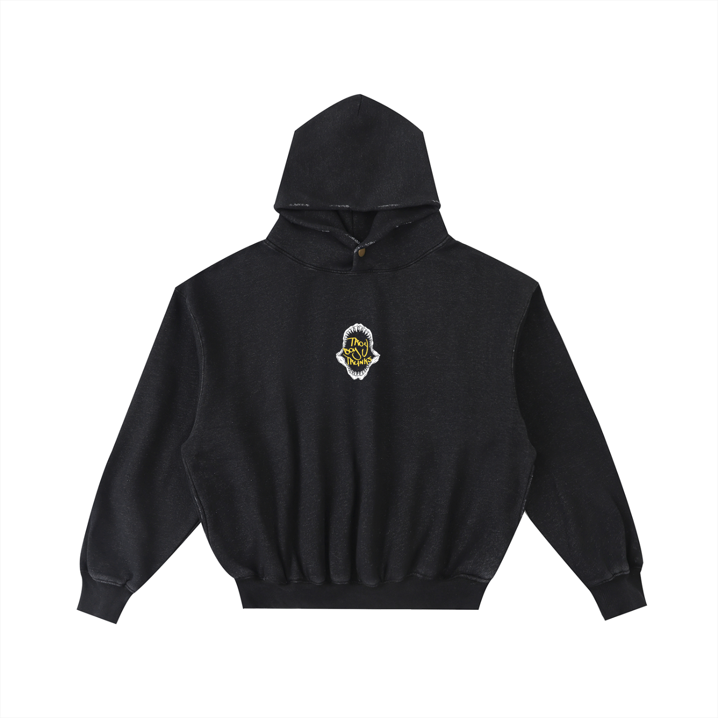 Jaws Frayed Hoodie