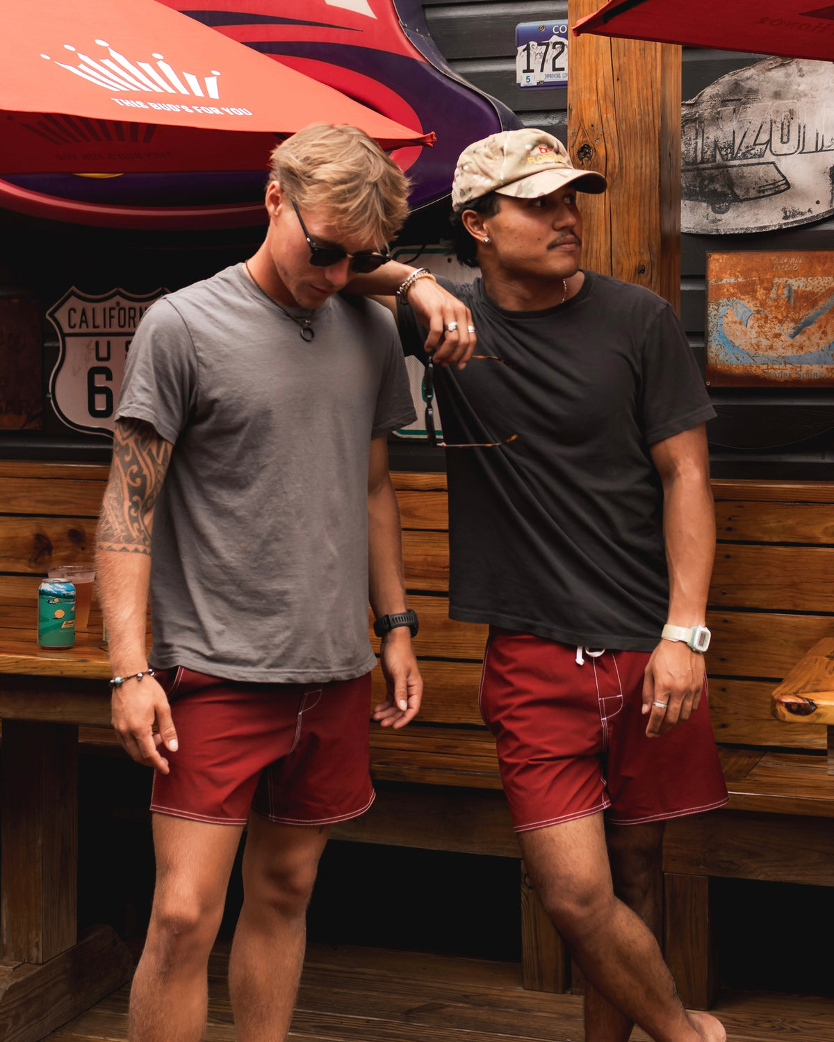 Troy Boy Trunks - Red