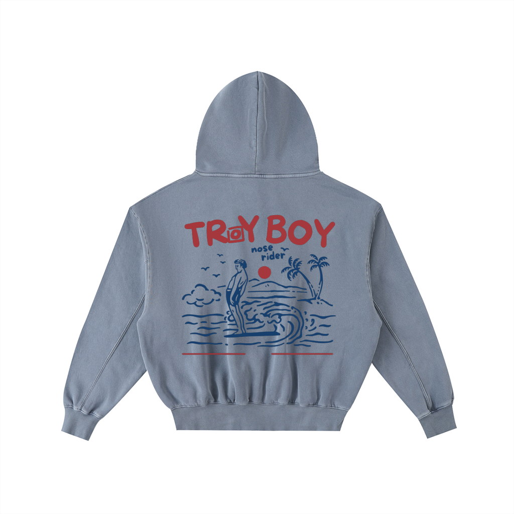 Nose Rider Frayed Hoodie